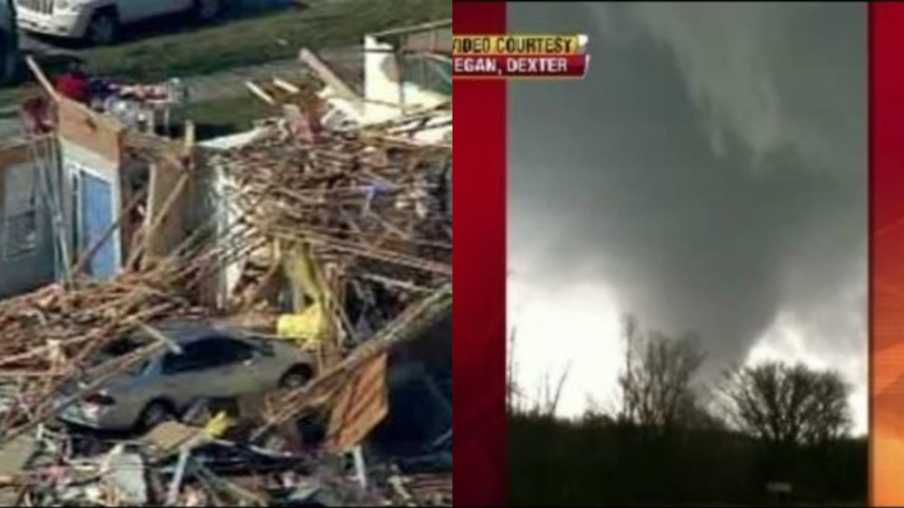 5 years ago Devastating tornado rips through Dexter, Michigan